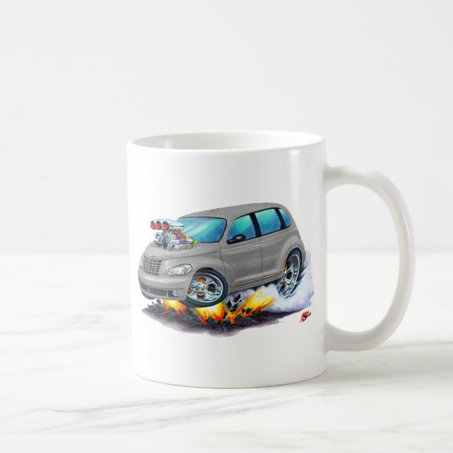 2008-10 PT Cruiser Grey Car Coffee Mug (Right)