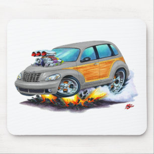 2008-10 PT Cruiser Grey Woodie Mouse Mat