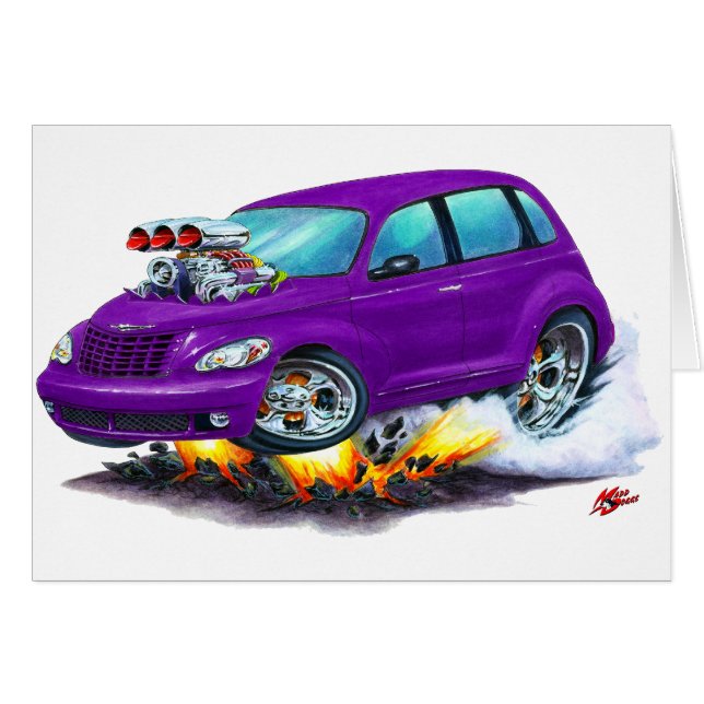2008-10 PT Cruiser Purple Car (Front Horizontal)