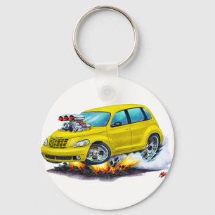 2008-10 PT Cruiser Yellow Car Key Ring