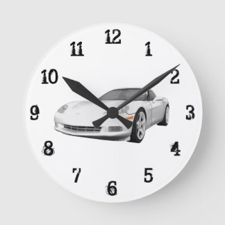 2008 Corvette: Wall Clock