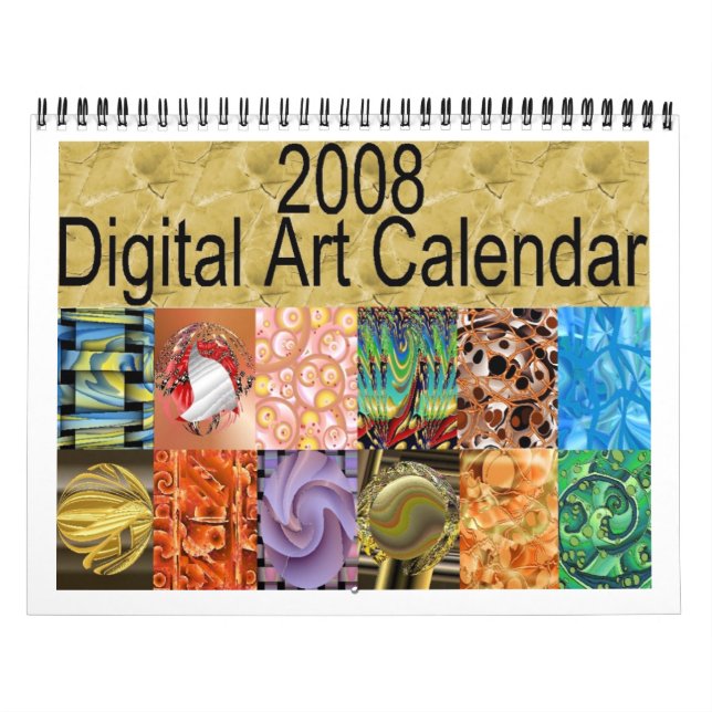 2008 Digital Art Calendar (Cover)