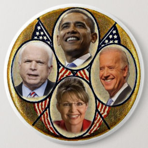 2008 Quadragate 6-Inch Button