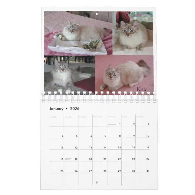 2008 Siberian Cats Calendar2 sm Calendar (Jan 2026)