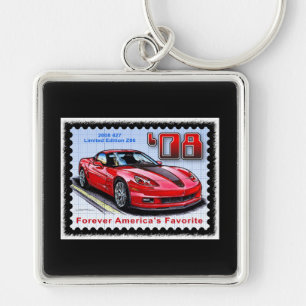 2008 Special Limited Edition Corvette 427 Z06 Key Ring