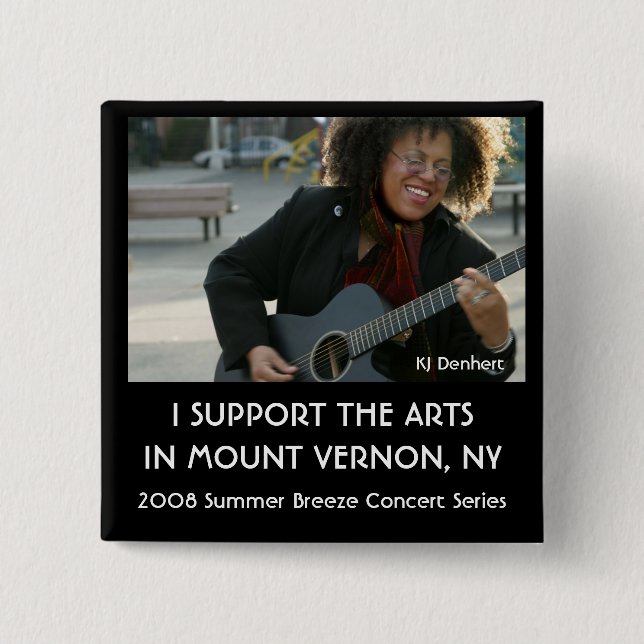 2008 Summer Breeze Concert Series 15 Cm Square Badge (Front)