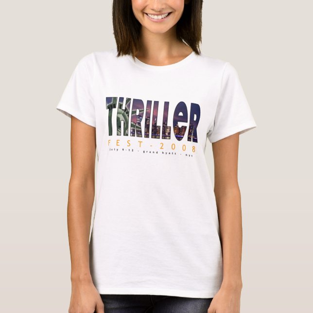 2008 Thrillerfest Women's T-Shirt (Front)