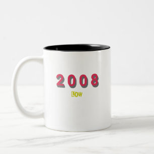 2008 Top Song By Year Two-Tone Coffee Mug