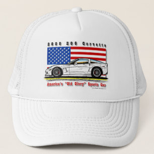 2008 Z06 Corvette Baseball / Trucker Cap