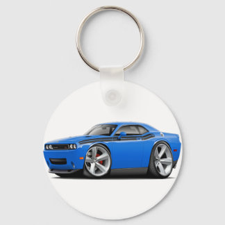 2009-11 Challenger RT B5 Blue-Black Car Key Ring