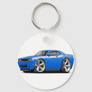 2009-11 Challenger RT B5 Blue-White Car Key Ring