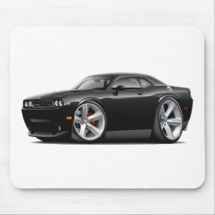 2009-11 Challenger RT Black Car Mouse Mat