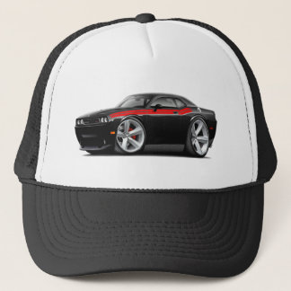 2009-11 Challenger RT Black-Red Car Trucker Hat