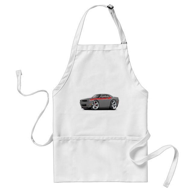 2009-11 Challenger RT Grey-Red Car Standard Apron (Front)