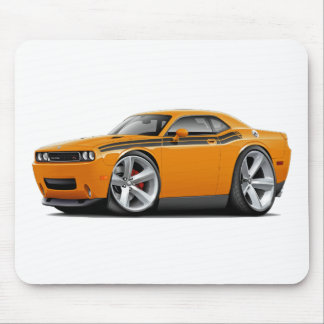 2009-11 Challenger RT Orange-Black Car Mouse Mat