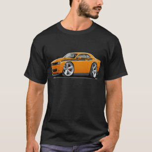 2009-11 Challenger RT Orange-Black Car T-Shirt