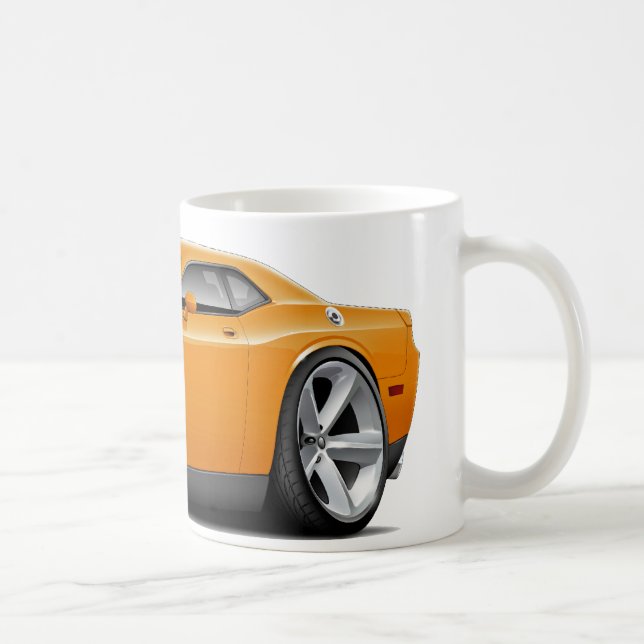2009-11 Challenger RT Orange Car Coffee Mug (Right)