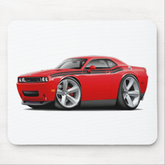 2009-11 Challenger RT Red-Black Car Mouse Mat