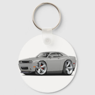 2009-11 Challenger RT Silver Car Key Ring