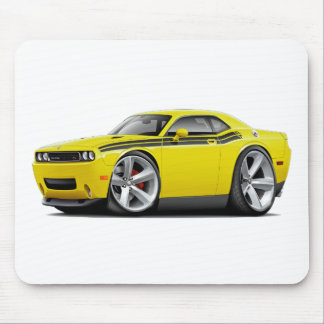 2009-11 Challenger RT Yellow-Black Car Mouse Mat