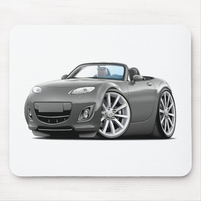 2009-13 Miata Grey Car Mouse Mat (Front)