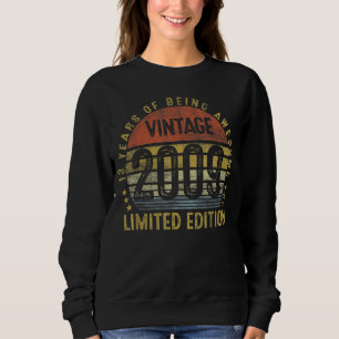 2009 13th Birthday 13 Yr Old  Vintage Sweatshirt