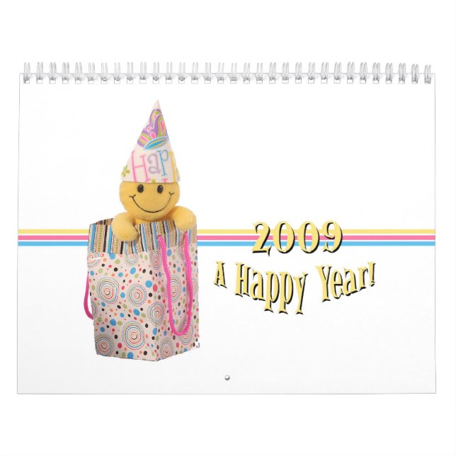 2009 A Happy Year Calendar (Cover)