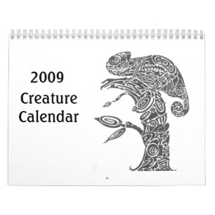 2009 Creature Calendar