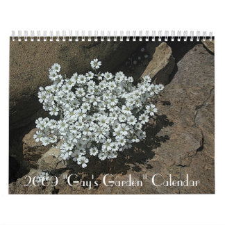 2009 "Gay's Garden" Calendar