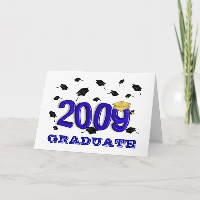 2009 Graduation Announcment Paper Card (Front)