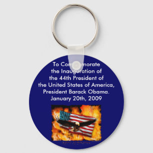 2009 Inauguration Commemorative Collection Key Ring