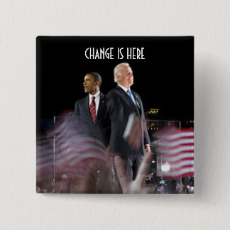 2009 INAUGURATION PRESIDENTIAL CEREMONY GIFT 15 CM SQUARE BADGE