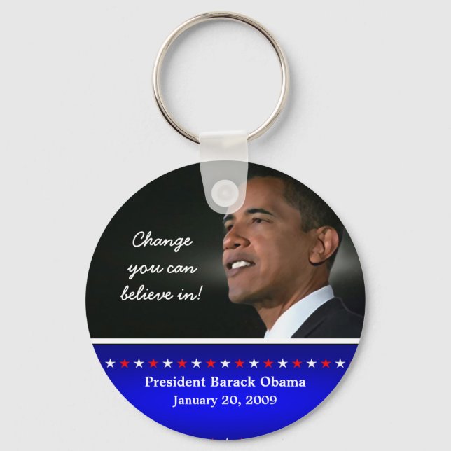 2009 Obama Inauguration Key Ring (Front)