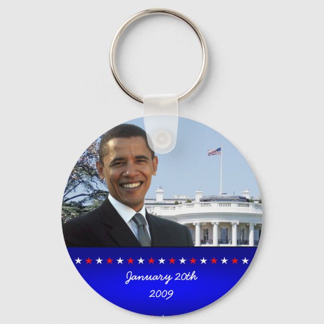 2009 Obama Inauguration Key Ring (Front)