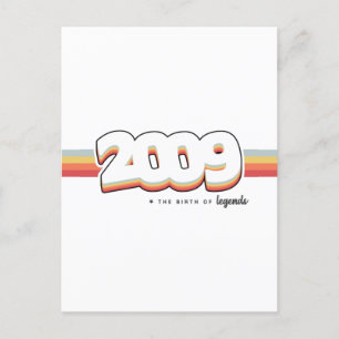 2009 The birth of legends Postcard