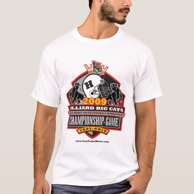 2009 Trojan Horse Championship Game - Hilliard T-Shirt (Front)