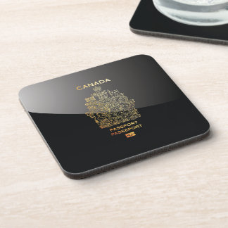 [200] Canadian Passport Cover Coaster
