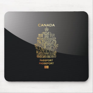 [200] Canadian Passport Cover Mouse Mat