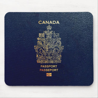 [200] Canadian Passport Cover Mouse Mat