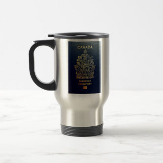 [200] Canadian Passport Cover Travel Mug