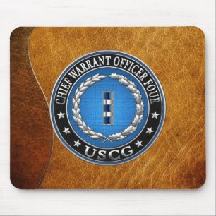 [200] CG: Chief Warrant Officer 4 (CWO4) Mouse Mat