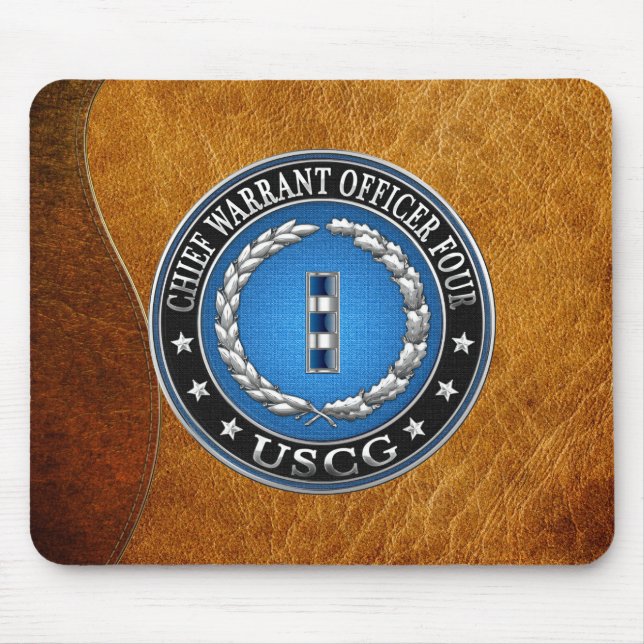 [200] CG: Chief Warrant Officer 4 (CWO4) Mouse Mat (Front)