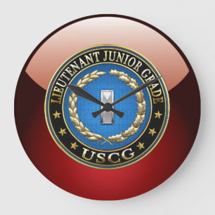[200] CG: Lieutenant (Junior Grade) (LTJG) Large Clock