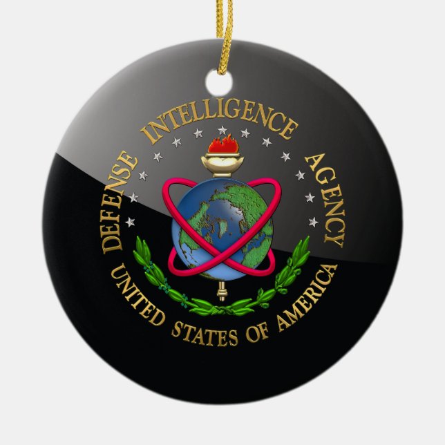 [200] Defence Intelligence Agency: DIA Special Edn Ceramic Tree Decoration (Front)