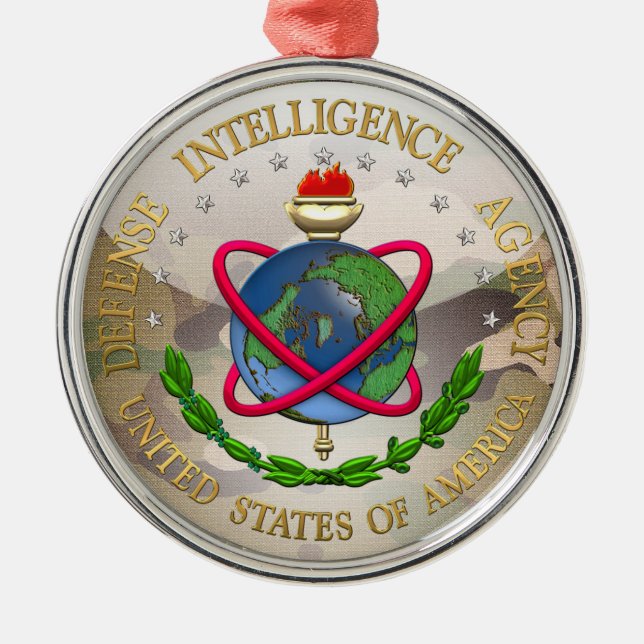 [200] Defence Intelligence Agency: DIA Special Edn Metal Tree Decoration (Front)