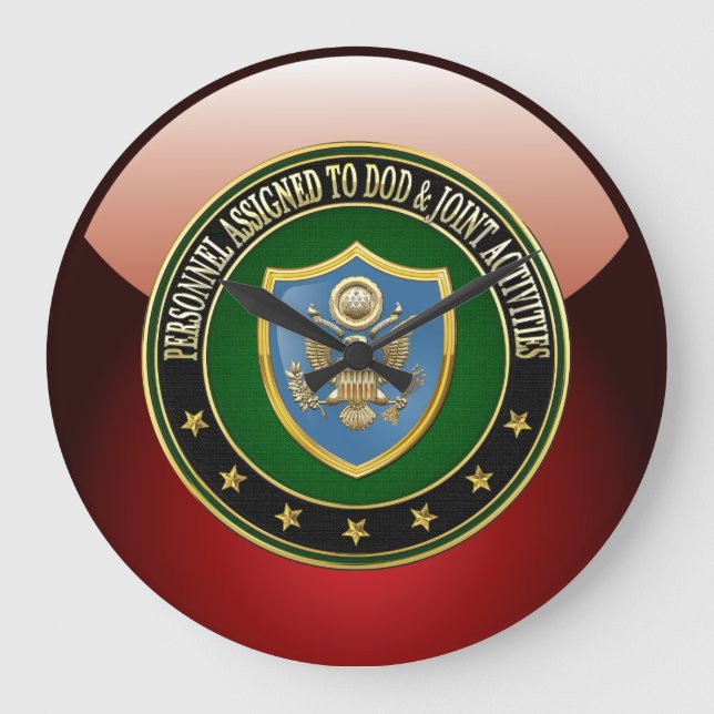 [200] DOD & Joint Activities CSIB Special Edition Large Clock (Front)