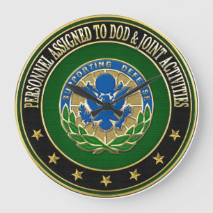 [200] DOD & Joint Activities DUI Special Edition Large Clock