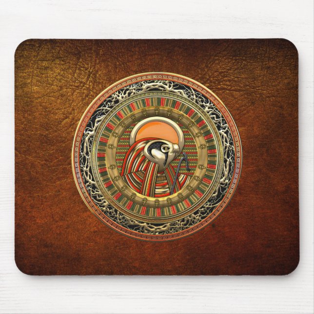 [200] Egyptian Sun God Ra Mouse Mat (Front)