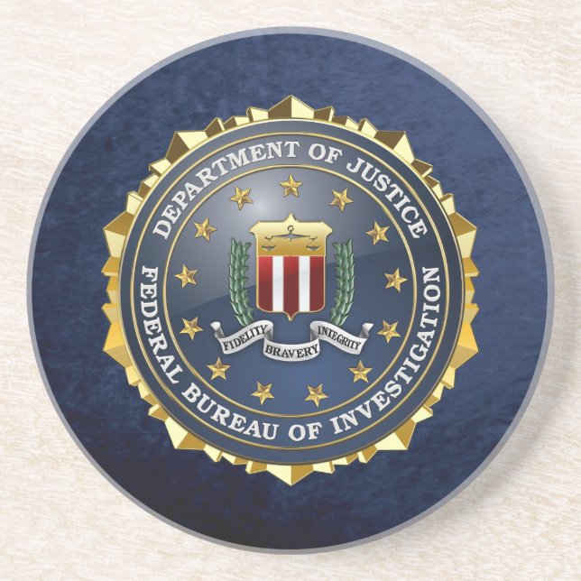 [200] FBI Special Edition Coaster (Front)
