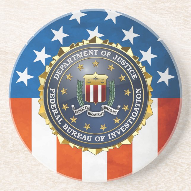 [200] FBI Special Edition Coaster (Front)